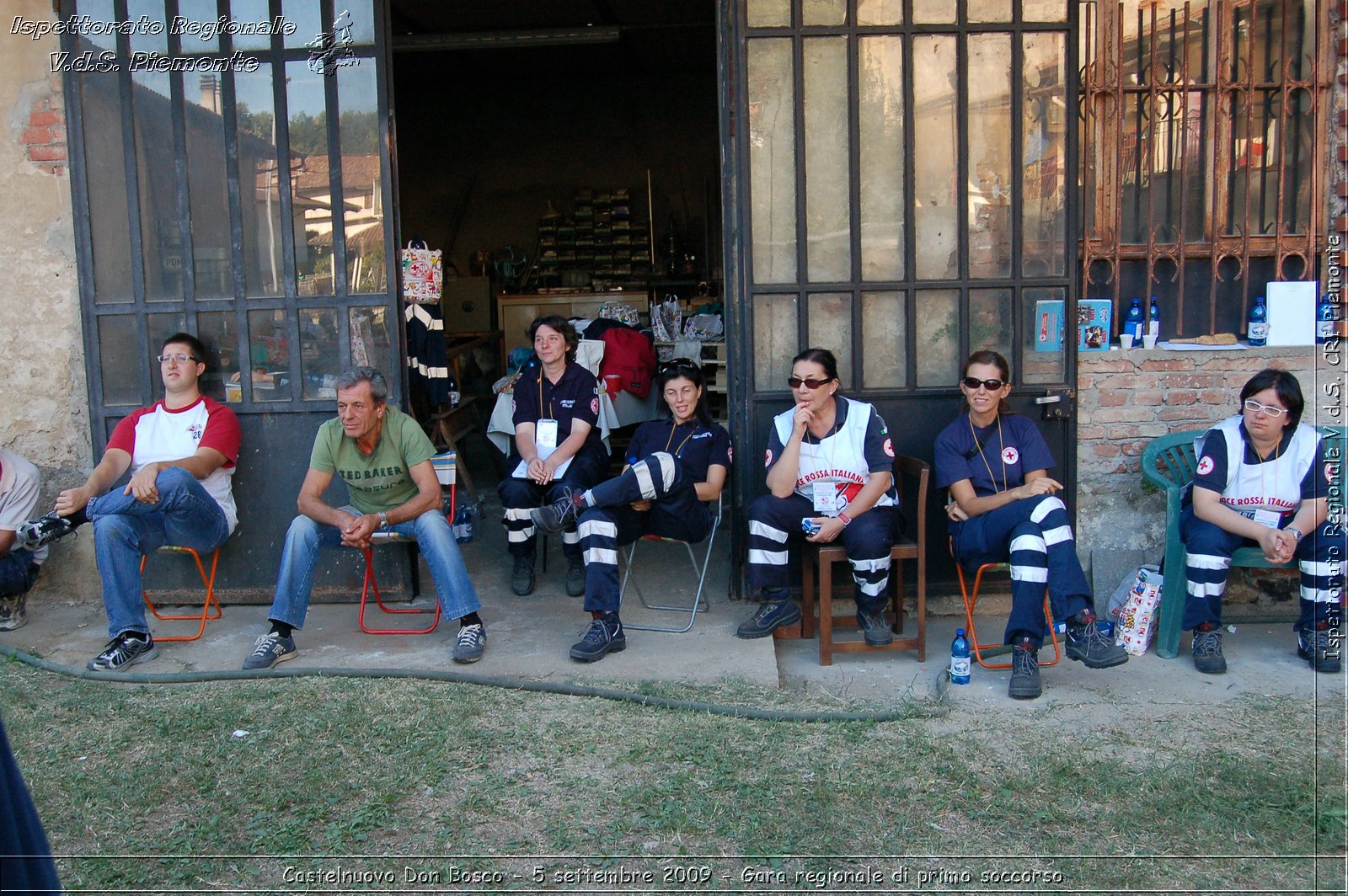 Castelnuovo Don Bosco - 5 settembre 2009 - Gara regionale di primo soccorso -  Croce Rossa Italiana - Ispettorato Regionale Volontari del Soccorso Piemonte