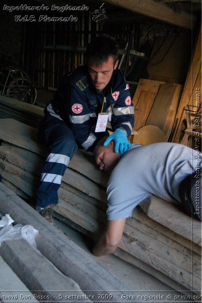 Castelnuovo Don Bosco - 5 settembre 2009 - Gara regionale di primo soccorso -  Croce Rossa Italiana - Ispettorato Regionale Volontari del Soccorso Piemonte