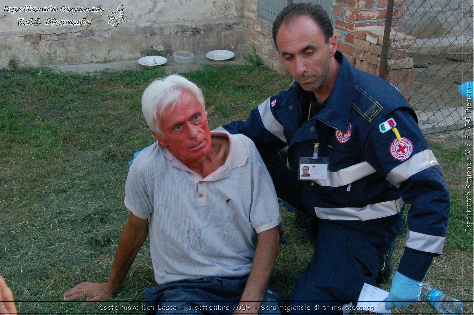 Castelnuovo Don Bosco - 5 settembre 2009 - Gara regionale di primo soccorso -  Croce Rossa Italiana - Ispettorato Regionale Volontari del Soccorso Piemonte