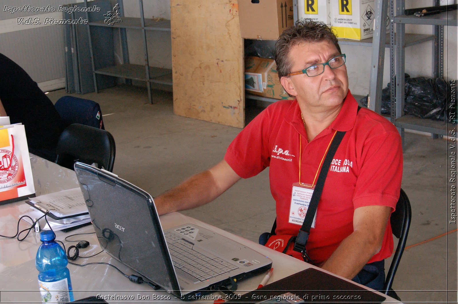 Castelnuovo Don Bosco - 5 settembre 2009 - Gara regionale di primo soccorso -  Croce Rossa Italiana - Ispettorato Regionale Volontari del Soccorso Piemonte