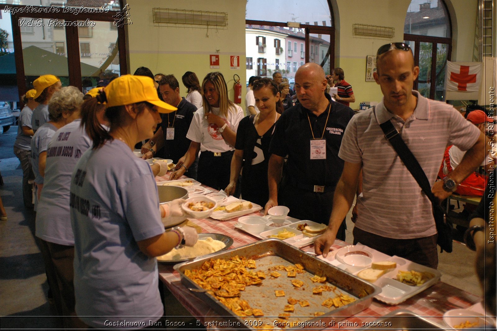 Castelnuovo Don Bosco - 5 settembre 2009 - Gara regionale di primo soccorso -  Croce Rossa Italiana - Ispettorato Regionale Volontari del Soccorso Piemonte