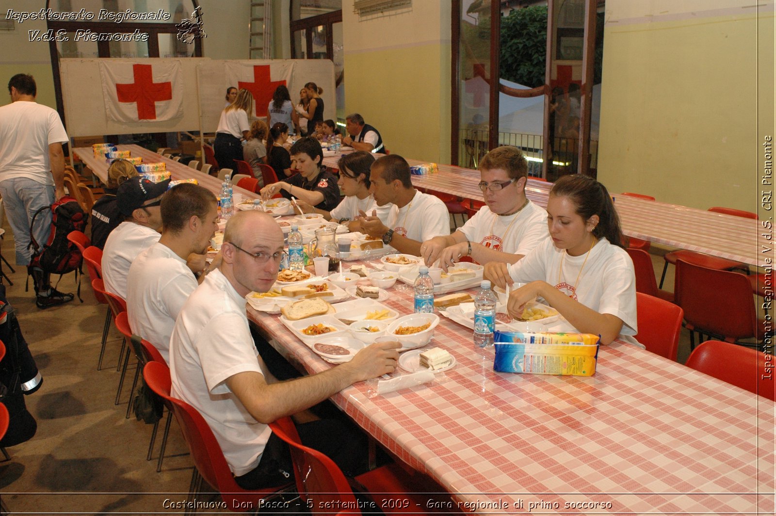 Castelnuovo Don Bosco - 5 settembre 2009 - Gara regionale di primo soccorso -  Croce Rossa Italiana - Ispettorato Regionale Volontari del Soccorso Piemonte