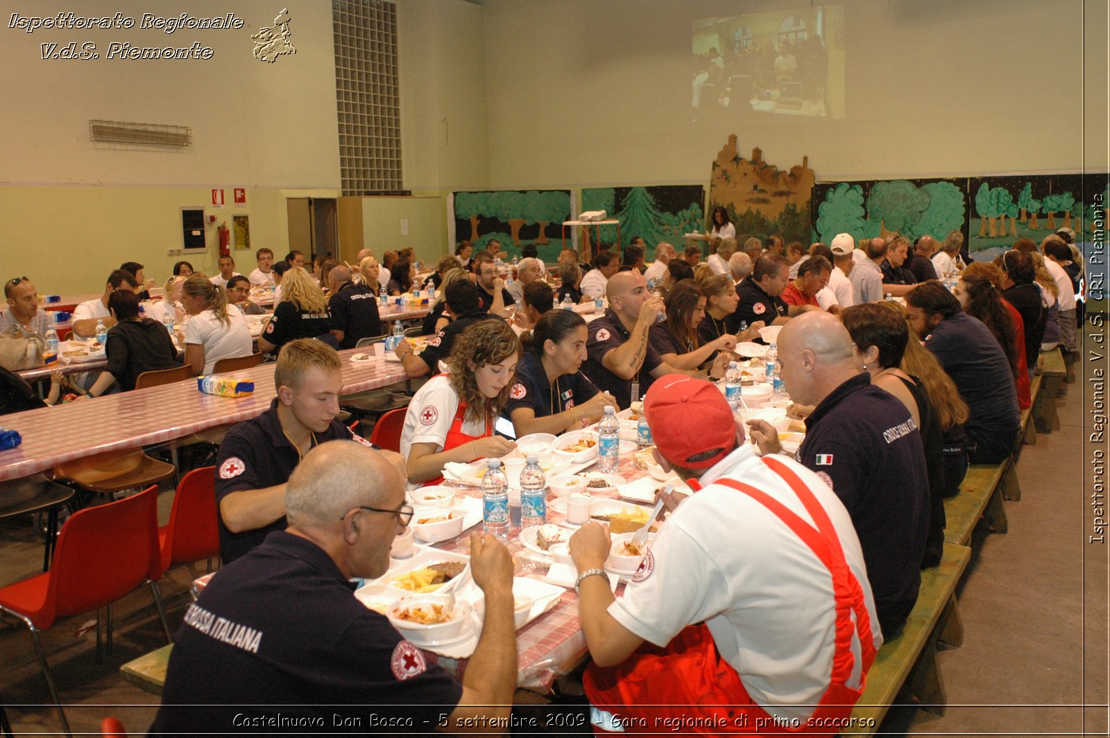 Castelnuovo Don Bosco - 5 settembre 2009 - Gara regionale di primo soccorso -  Croce Rossa Italiana - Ispettorato Regionale Volontari del Soccorso Piemonte