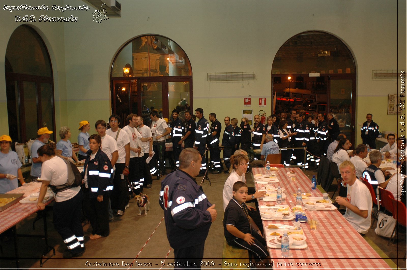 Castelnuovo Don Bosco - 5 settembre 2009 - Gara regionale di primo soccorso -  Croce Rossa Italiana - Ispettorato Regionale Volontari del Soccorso Piemonte