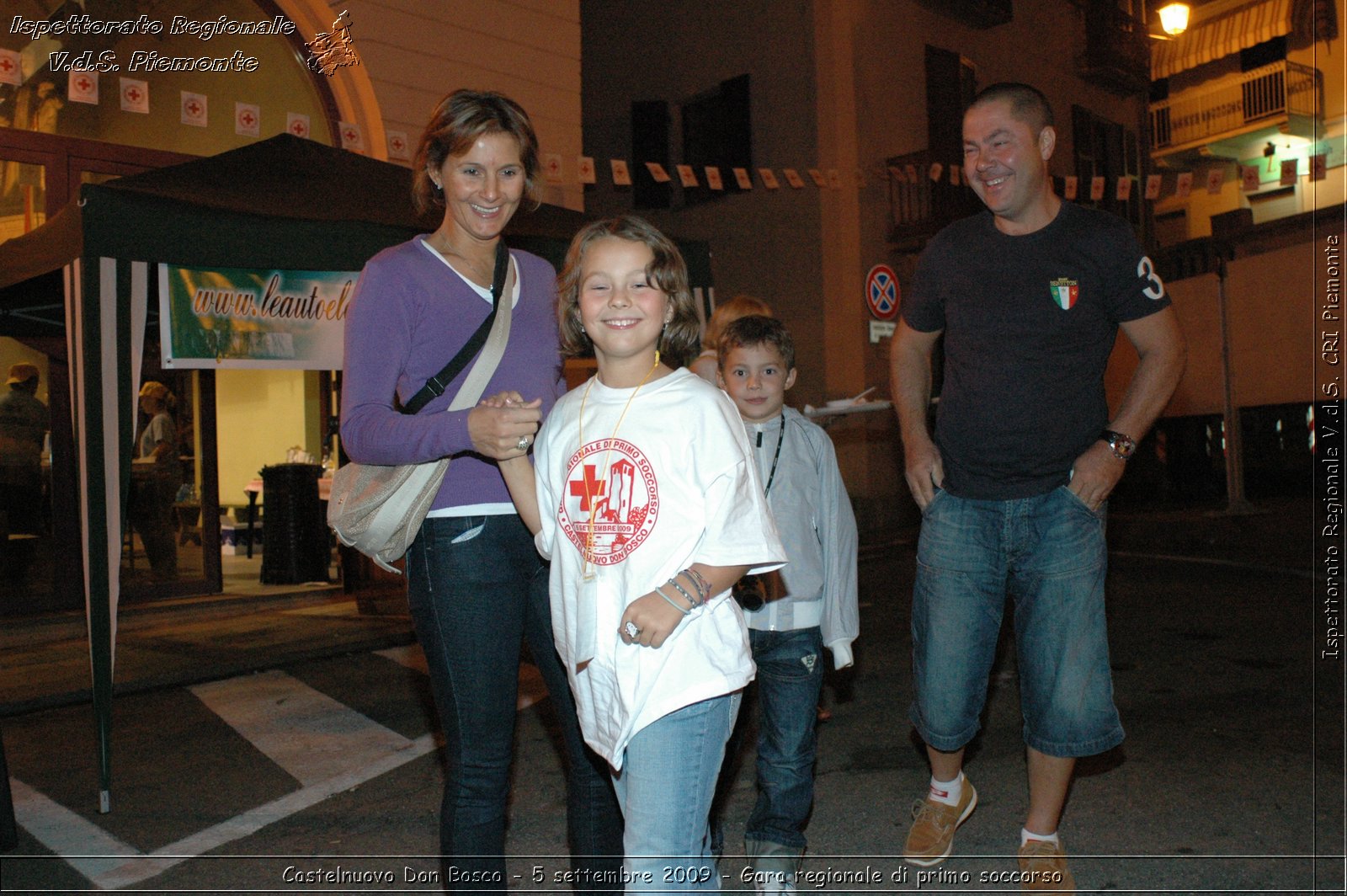 Castelnuovo Don Bosco - 5 settembre 2009 - Gara regionale di primo soccorso -  Croce Rossa Italiana - Ispettorato Regionale Volontari del Soccorso Piemonte