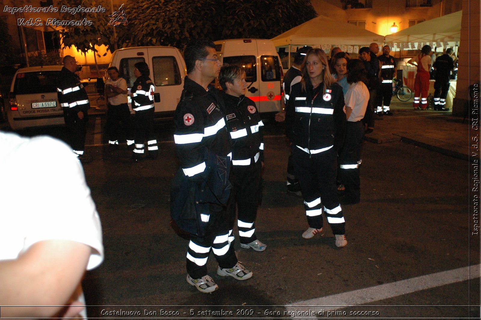 Castelnuovo Don Bosco - 5 settembre 2009 - Gara regionale di primo soccorso -  Croce Rossa Italiana - Ispettorato Regionale Volontari del Soccorso Piemonte