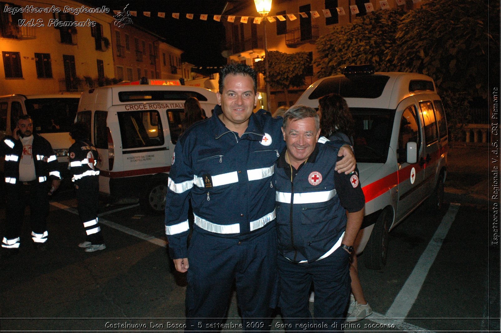 Castelnuovo Don Bosco - 5 settembre 2009 - Gara regionale di primo soccorso -  Croce Rossa Italiana - Ispettorato Regionale Volontari del Soccorso Piemonte