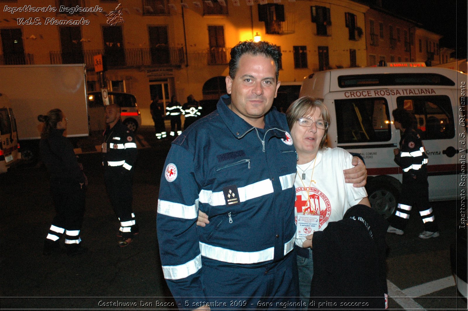 Castelnuovo Don Bosco - 5 settembre 2009 - Gara regionale di primo soccorso -  Croce Rossa Italiana - Ispettorato Regionale Volontari del Soccorso Piemonte