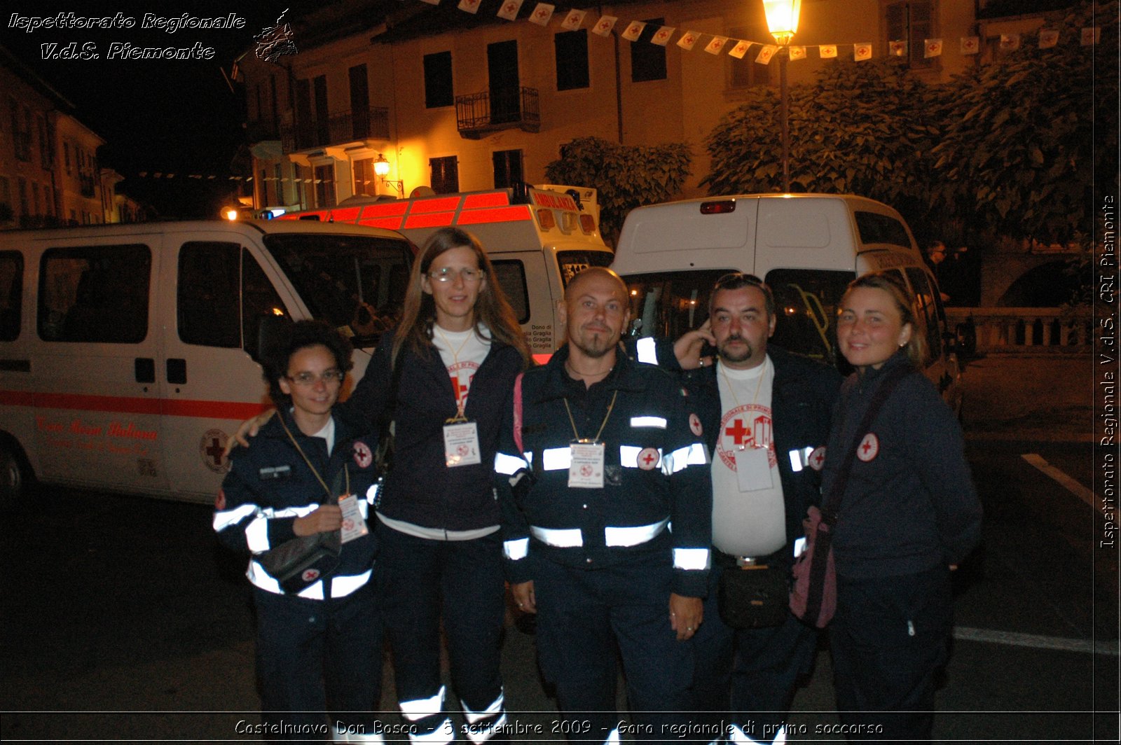 Castelnuovo Don Bosco - 5 settembre 2009 - Gara regionale di primo soccorso -  Croce Rossa Italiana - Ispettorato Regionale Volontari del Soccorso Piemonte