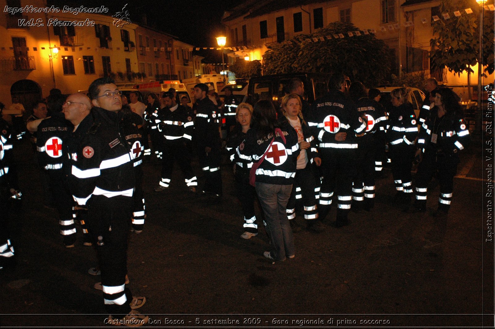 Castelnuovo Don Bosco - 5 settembre 2009 - Gara regionale di primo soccorso -  Croce Rossa Italiana - Ispettorato Regionale Volontari del Soccorso Piemonte