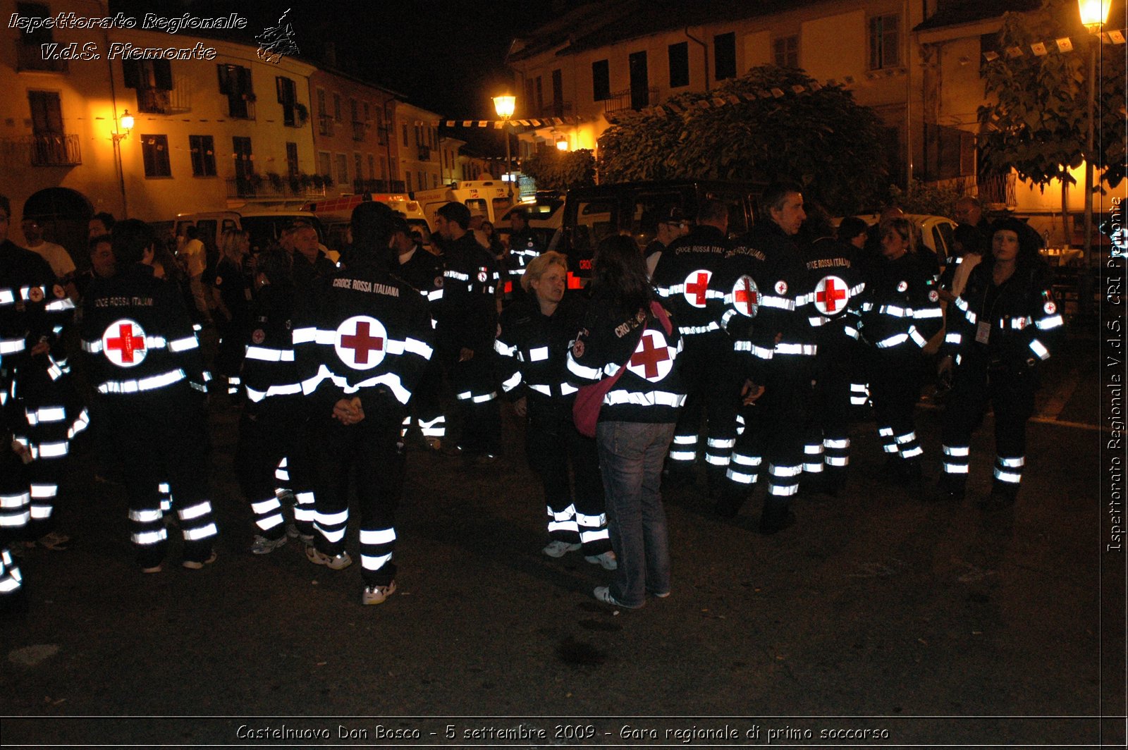 Castelnuovo Don Bosco - 5 settembre 2009 - Gara regionale di primo soccorso -  Croce Rossa Italiana - Ispettorato Regionale Volontari del Soccorso Piemonte