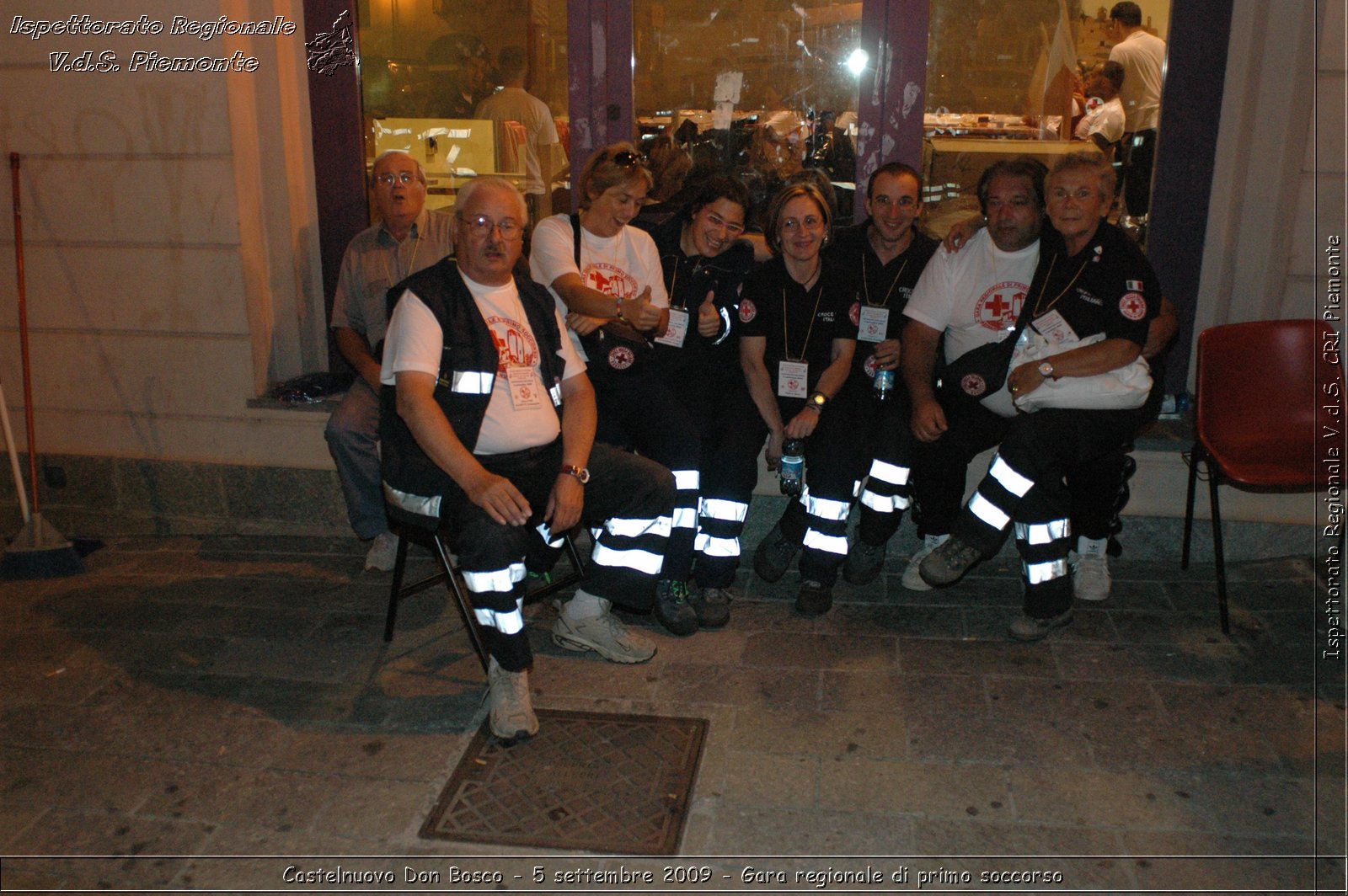 Castelnuovo Don Bosco - 5 settembre 2009 - Gara regionale di primo soccorso -  Croce Rossa Italiana - Ispettorato Regionale Volontari del Soccorso Piemonte