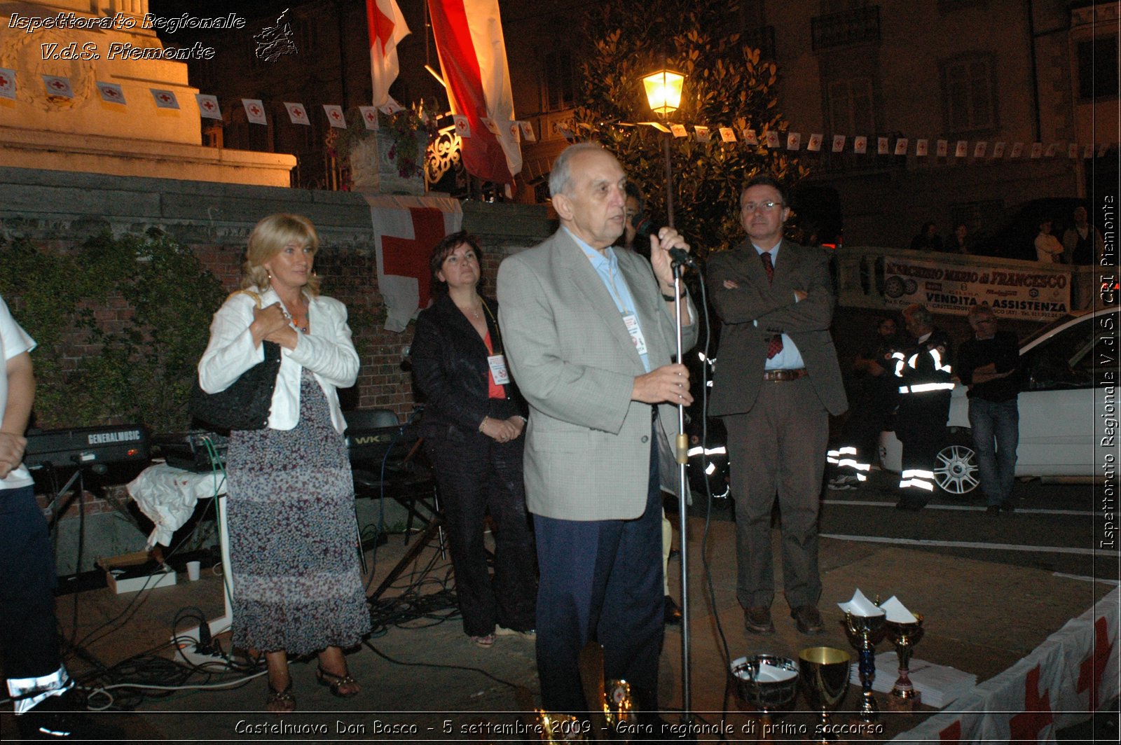 Castelnuovo Don Bosco - 5 settembre 2009 - Gara regionale di primo soccorso -  Croce Rossa Italiana - Ispettorato Regionale Volontari del Soccorso Piemonte