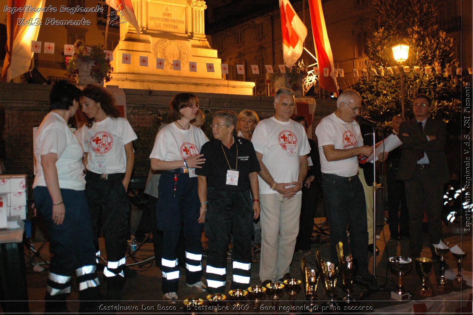 Castelnuovo Don Bosco - 5 settembre 2009 - Gara regionale di primo soccorso -  Croce Rossa Italiana - Ispettorato Regionale Volontari del Soccorso Piemonte