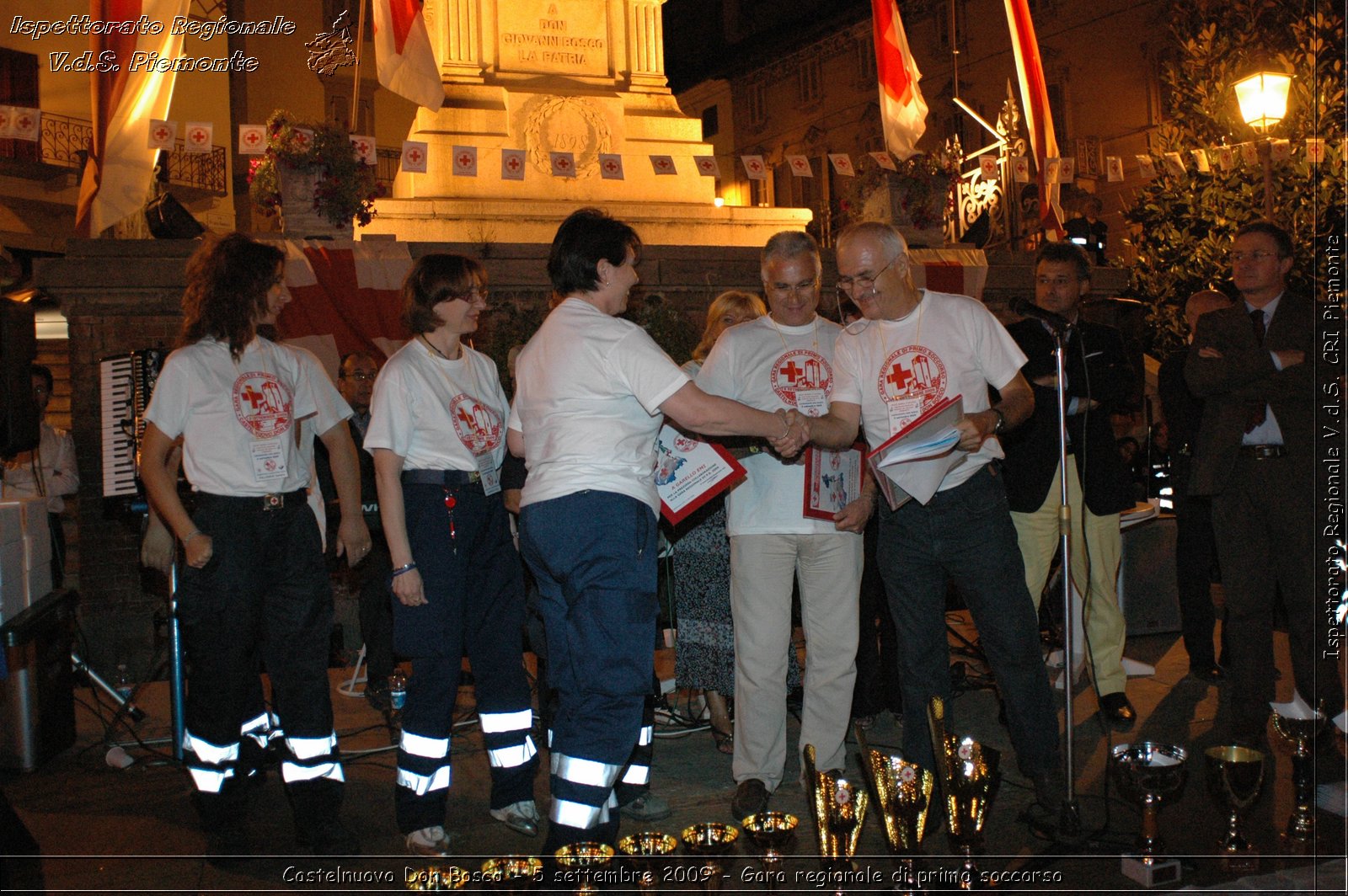 Castelnuovo Don Bosco - 5 settembre 2009 - Gara regionale di primo soccorso -  Croce Rossa Italiana - Ispettorato Regionale Volontari del Soccorso Piemonte