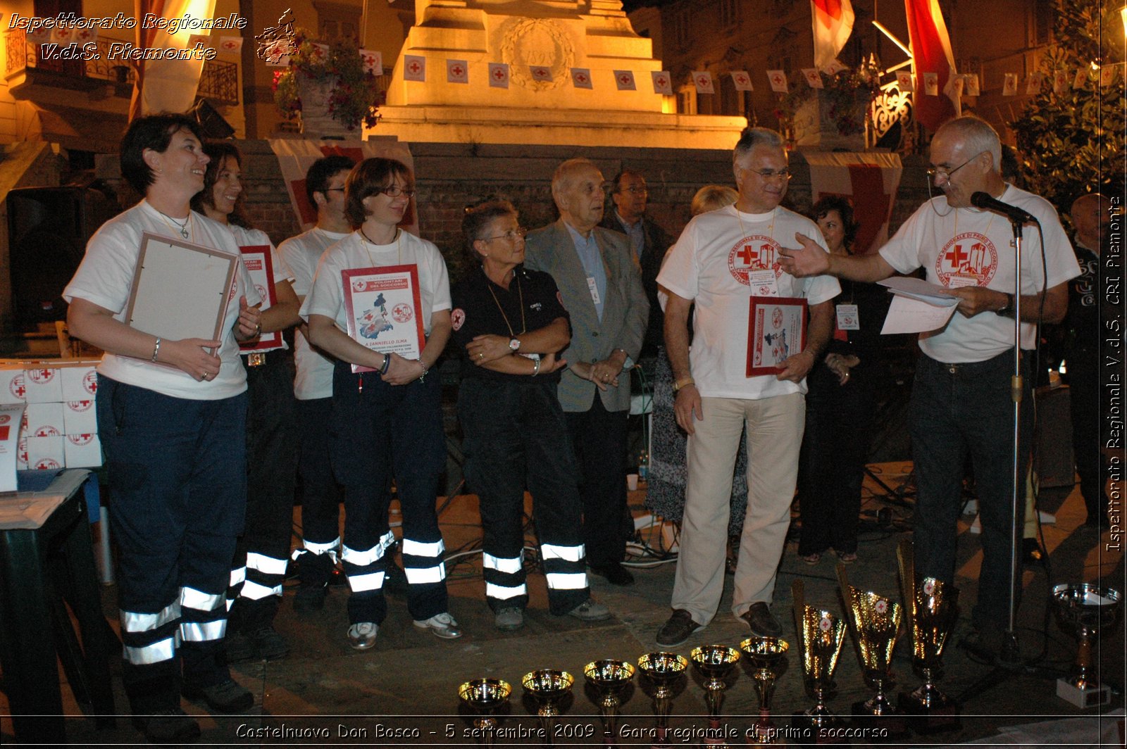 Castelnuovo Don Bosco - 5 settembre 2009 - Gara regionale di primo soccorso -  Croce Rossa Italiana - Ispettorato Regionale Volontari del Soccorso Piemonte