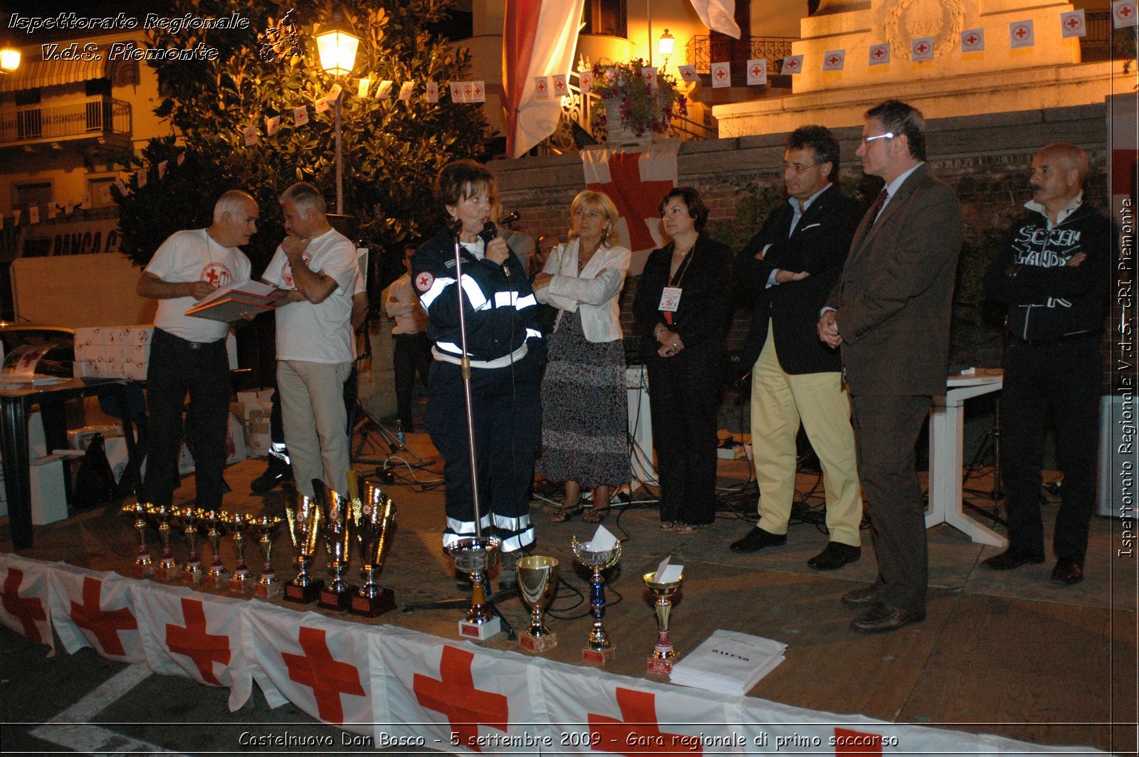 Castelnuovo Don Bosco - 5 settembre 2009 - Gara regionale di primo soccorso -  Croce Rossa Italiana - Ispettorato Regionale Volontari del Soccorso Piemonte