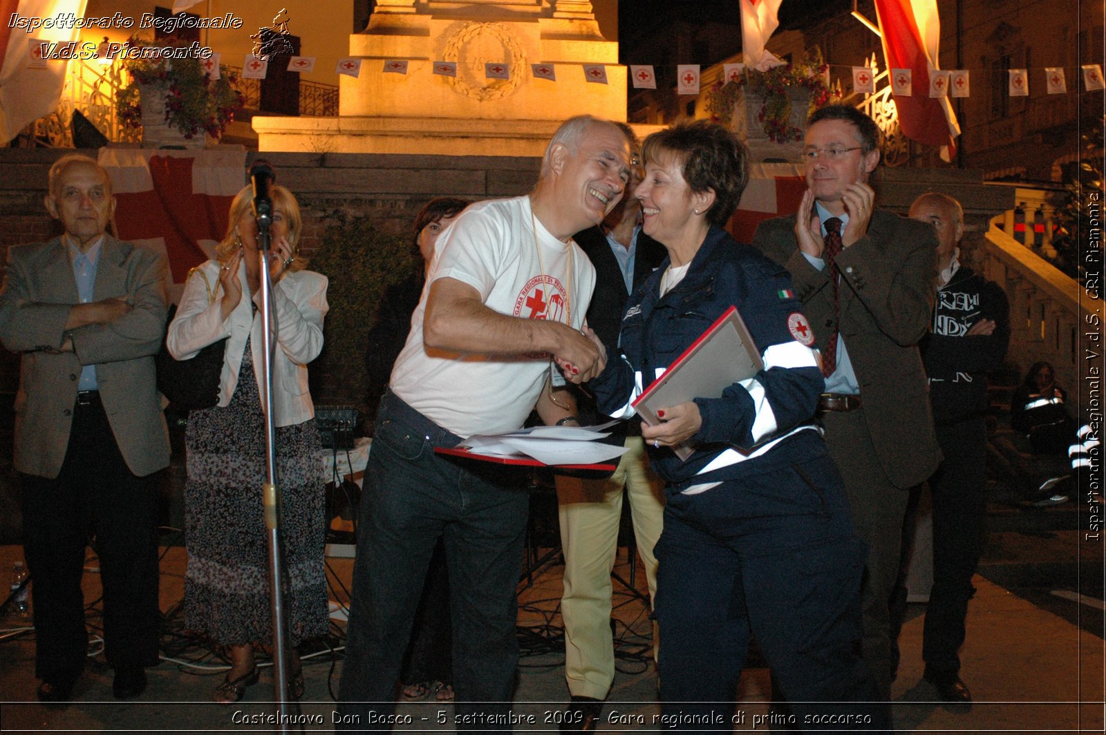 Castelnuovo Don Bosco - 5 settembre 2009 - Gara regionale di primo soccorso -  Croce Rossa Italiana - Ispettorato Regionale Volontari del Soccorso Piemonte