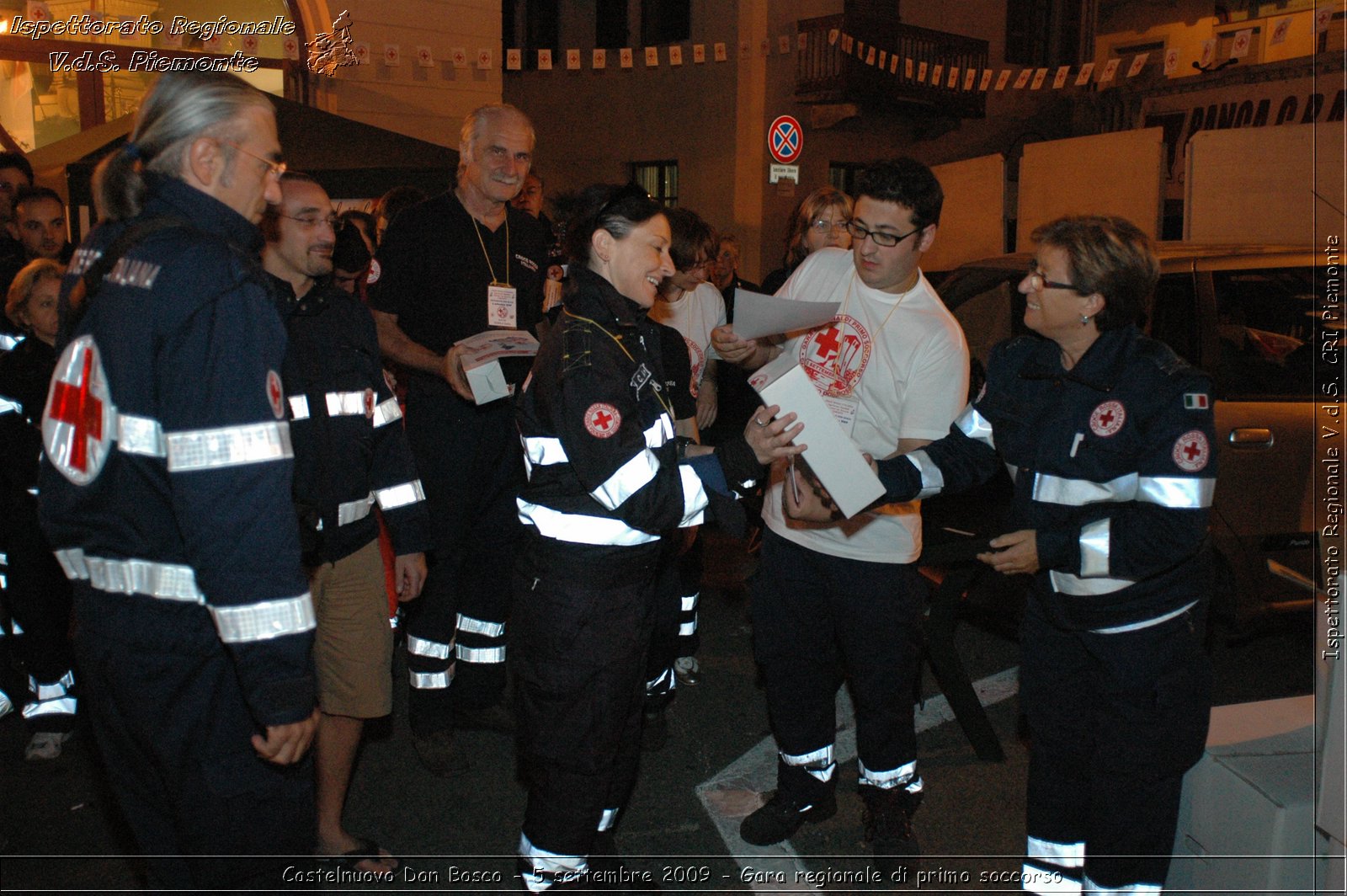 Castelnuovo Don Bosco - 5 settembre 2009 - Gara regionale di primo soccorso -  Croce Rossa Italiana - Ispettorato Regionale Volontari del Soccorso Piemonte