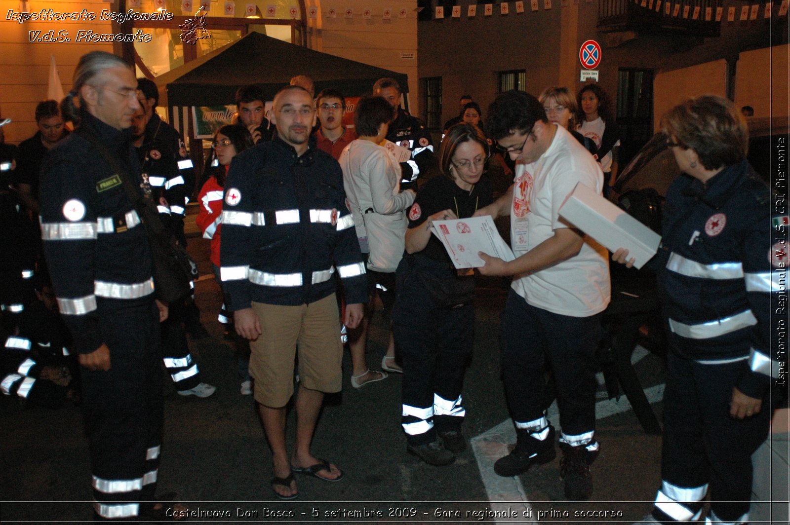 Castelnuovo Don Bosco - 5 settembre 2009 - Gara regionale di primo soccorso -  Croce Rossa Italiana - Ispettorato Regionale Volontari del Soccorso Piemonte