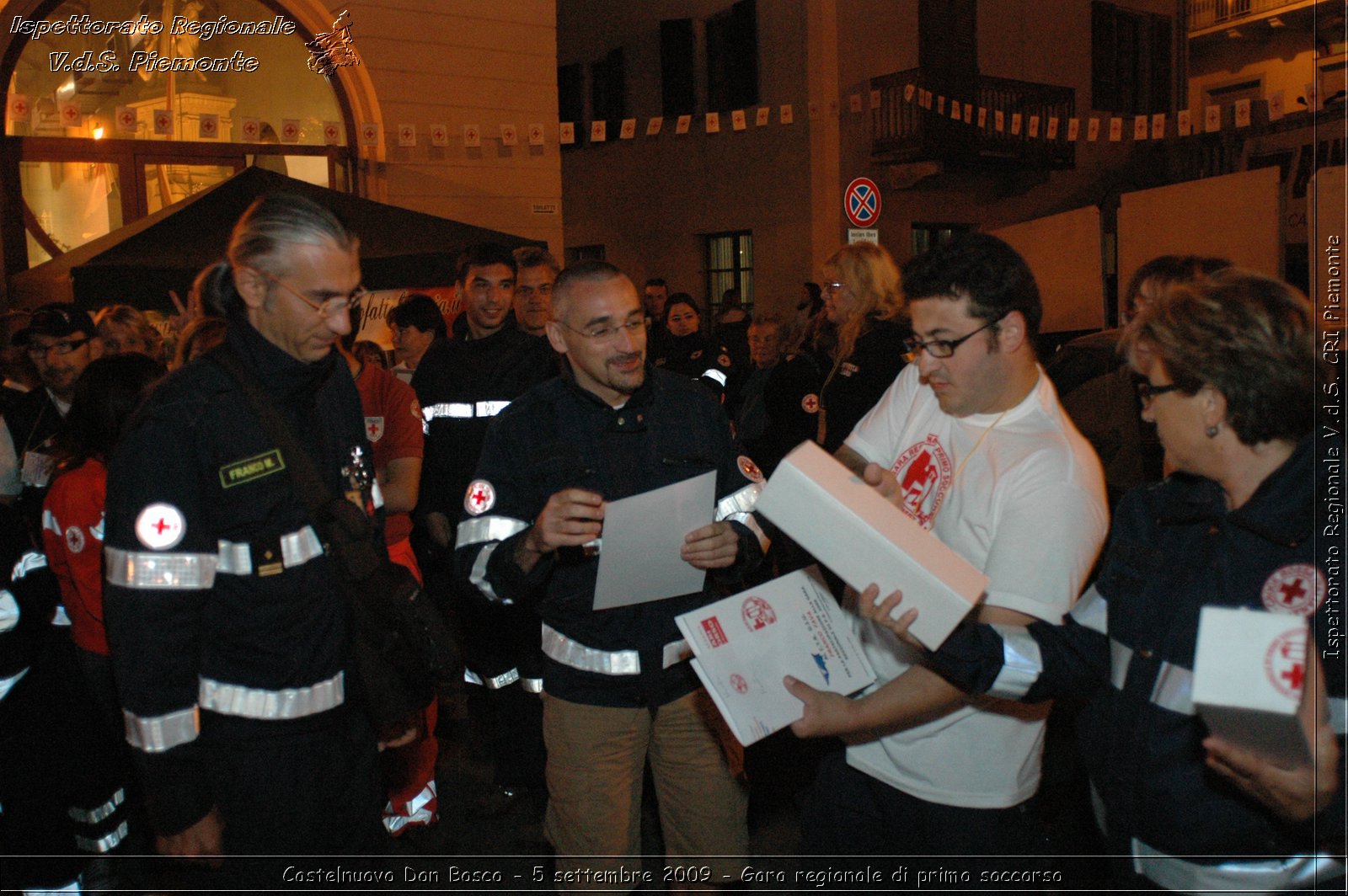 Castelnuovo Don Bosco - 5 settembre 2009 - Gara regionale di primo soccorso -  Croce Rossa Italiana - Ispettorato Regionale Volontari del Soccorso Piemonte