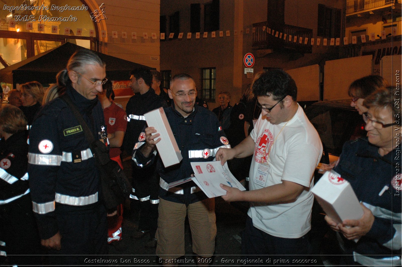 Castelnuovo Don Bosco - 5 settembre 2009 - Gara regionale di primo soccorso -  Croce Rossa Italiana - Ispettorato Regionale Volontari del Soccorso Piemonte