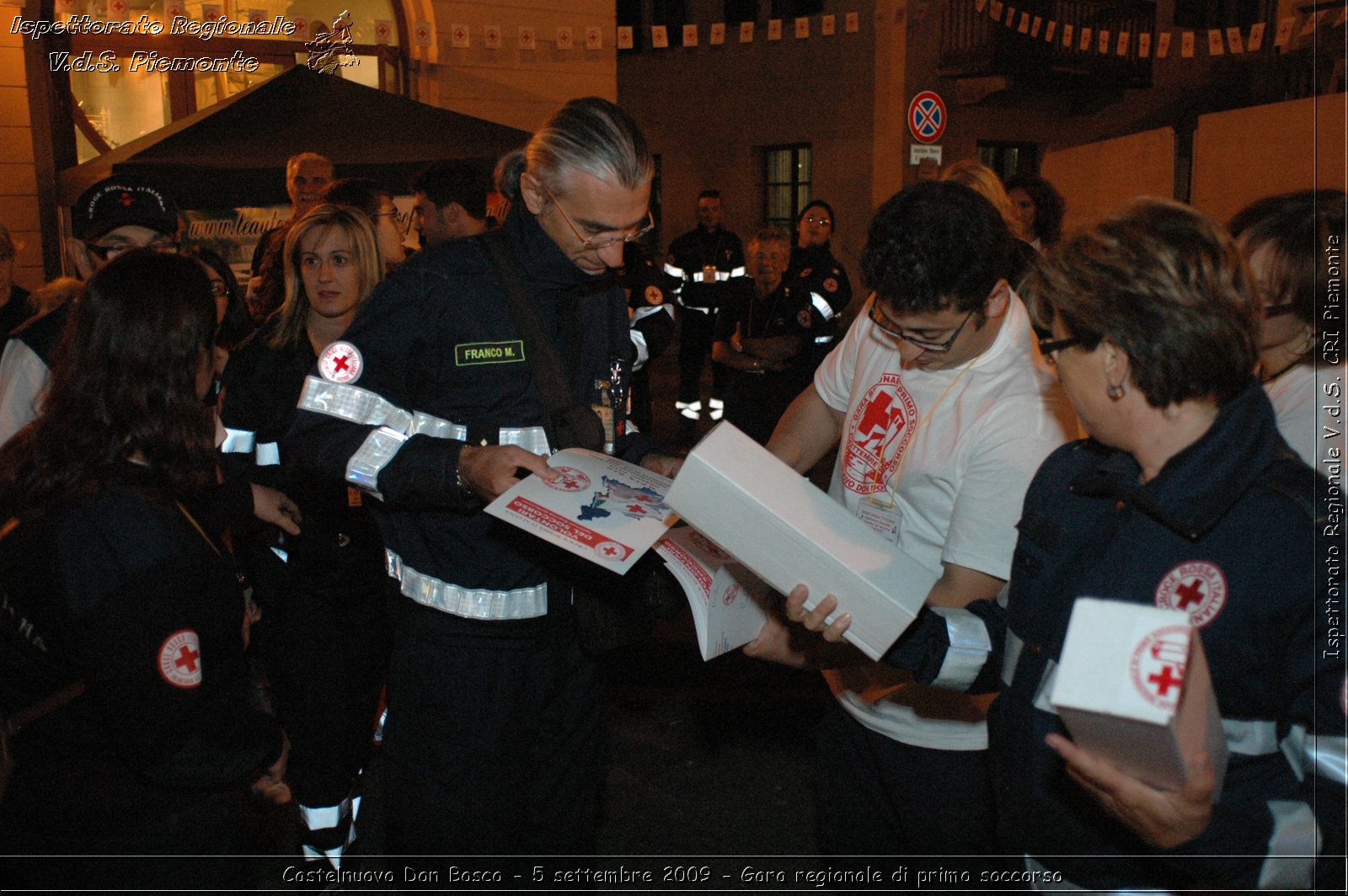 Castelnuovo Don Bosco - 5 settembre 2009 - Gara regionale di primo soccorso -  Croce Rossa Italiana - Ispettorato Regionale Volontari del Soccorso Piemonte