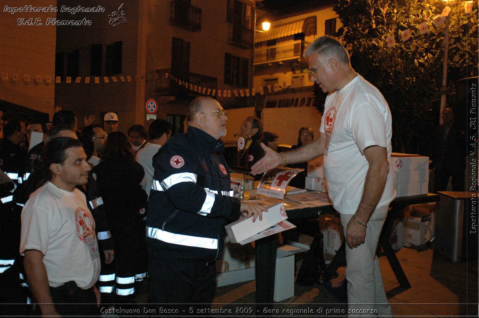 Castelnuovo Don Bosco - 5 settembre 2009 - Gara regionale di primo soccorso -  Croce Rossa Italiana - Ispettorato Regionale Volontari del Soccorso Piemonte