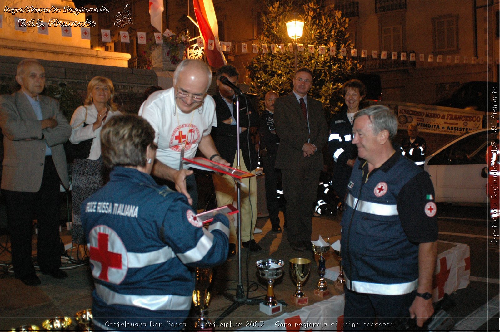 Castelnuovo Don Bosco - 5 settembre 2009 - Gara regionale di primo soccorso -  Croce Rossa Italiana - Ispettorato Regionale Volontari del Soccorso Piemonte