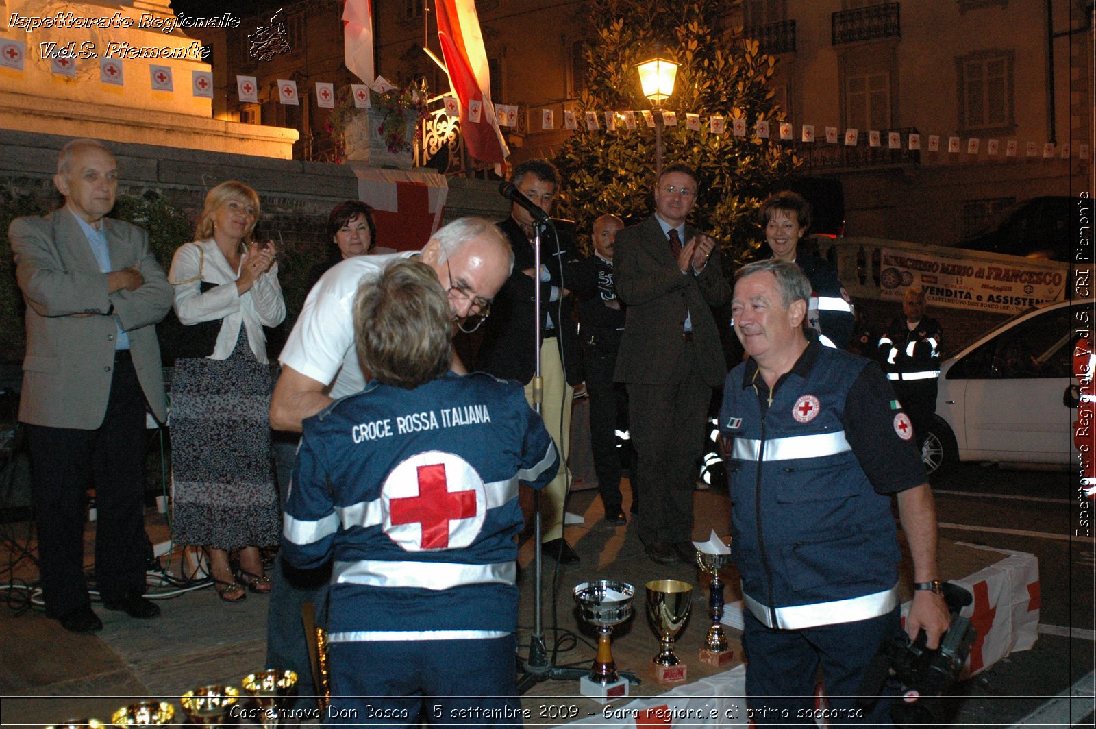 Castelnuovo Don Bosco - 5 settembre 2009 - Gara regionale di primo soccorso -  Croce Rossa Italiana - Ispettorato Regionale Volontari del Soccorso Piemonte