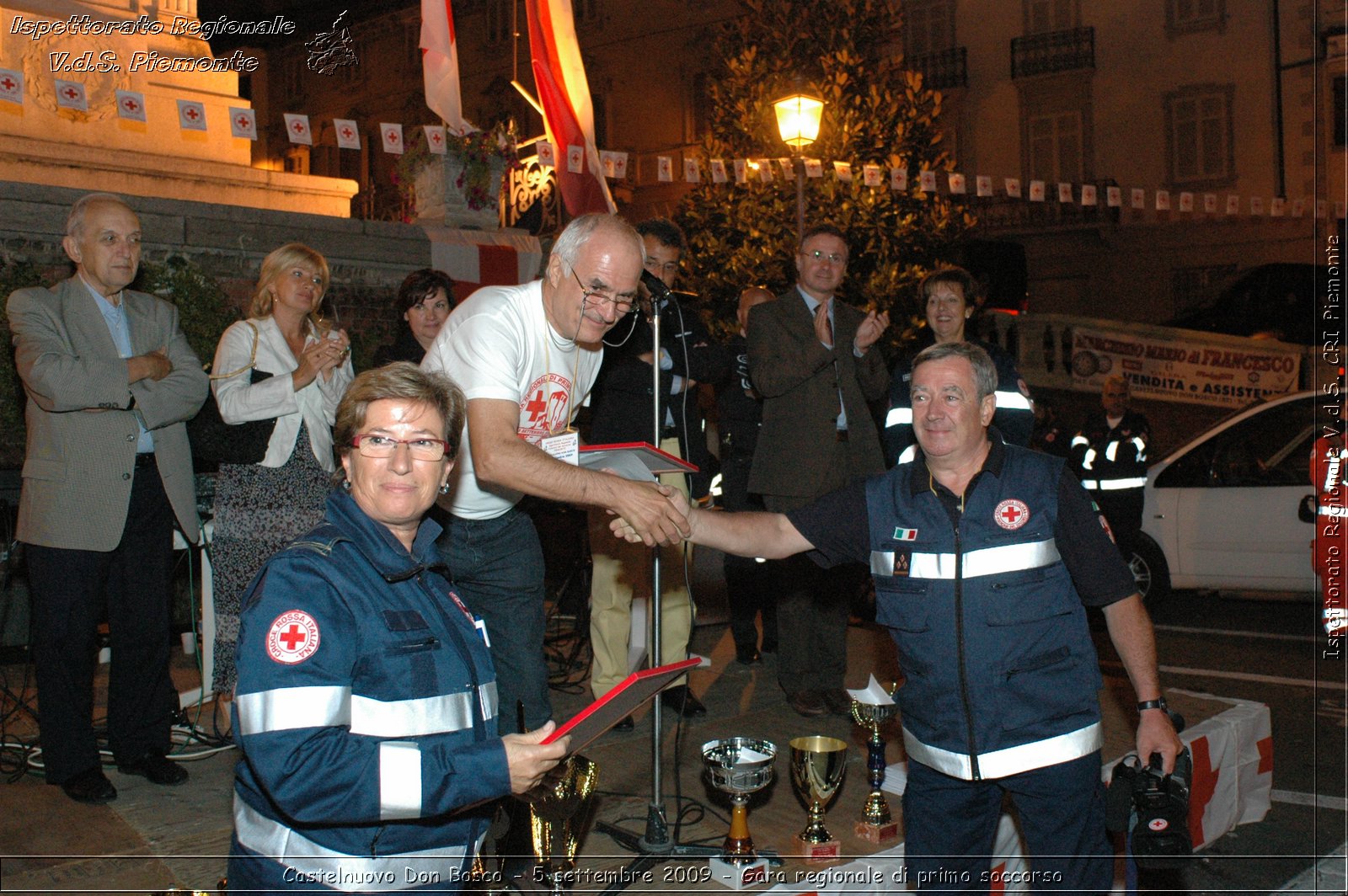 Castelnuovo Don Bosco - 5 settembre 2009 - Gara regionale di primo soccorso -  Croce Rossa Italiana - Ispettorato Regionale Volontari del Soccorso Piemonte