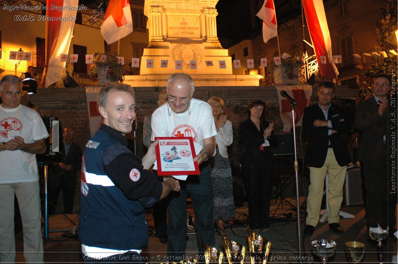 Castelnuovo Don Bosco - 5 settembre 2009 - Gara regionale di primo soccorso -  Croce Rossa Italiana - Ispettorato Regionale Volontari del Soccorso Piemonte