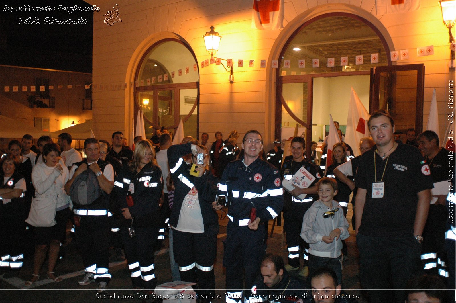 Castelnuovo Don Bosco - 5 settembre 2009 - Gara regionale di primo soccorso -  Croce Rossa Italiana - Ispettorato Regionale Volontari del Soccorso Piemonte