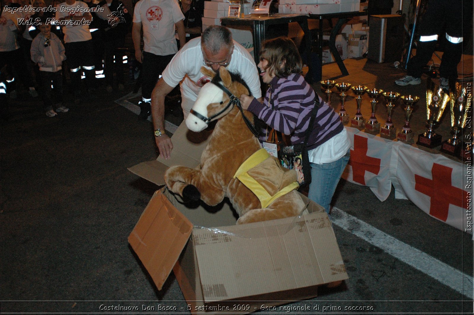 Castelnuovo Don Bosco - 5 settembre 2009 - Gara regionale di primo soccorso -  Croce Rossa Italiana - Ispettorato Regionale Volontari del Soccorso Piemonte