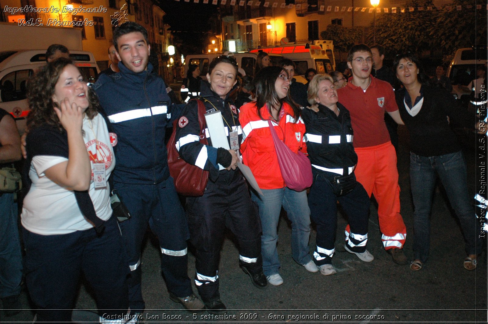 Castelnuovo Don Bosco - 5 settembre 2009 - Gara regionale di primo soccorso -  Croce Rossa Italiana - Ispettorato Regionale Volontari del Soccorso Piemonte