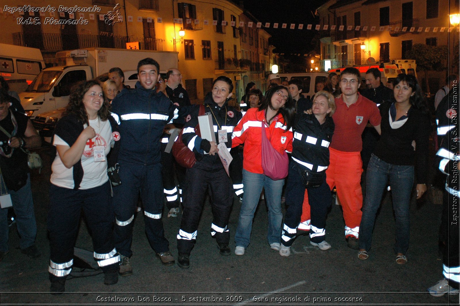 Castelnuovo Don Bosco - 5 settembre 2009 - Gara regionale di primo soccorso -  Croce Rossa Italiana - Ispettorato Regionale Volontari del Soccorso Piemonte