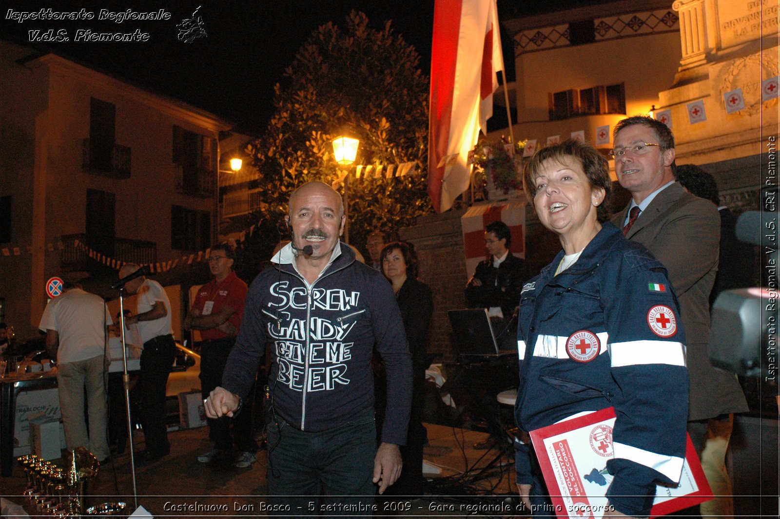 Castelnuovo Don Bosco - 5 settembre 2009 - Gara regionale di primo soccorso -  Croce Rossa Italiana - Ispettorato Regionale Volontari del Soccorso Piemonte