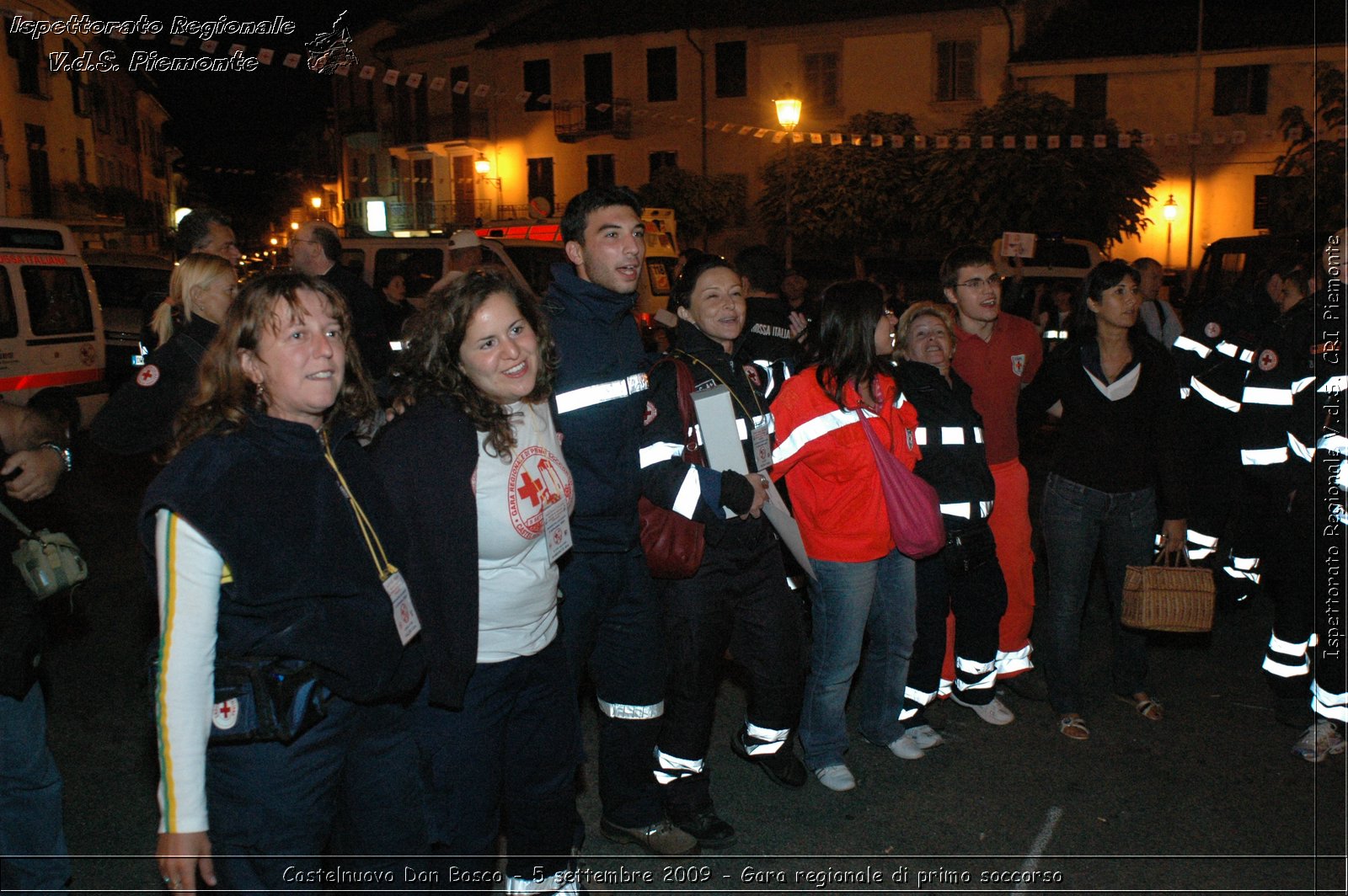 Castelnuovo Don Bosco - 5 settembre 2009 - Gara regionale di primo soccorso -  Croce Rossa Italiana - Ispettorato Regionale Volontari del Soccorso Piemonte