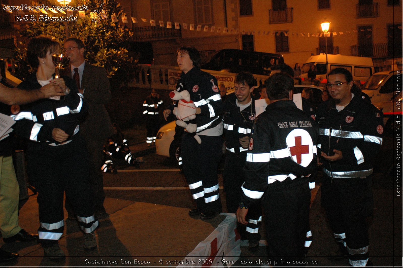 Castelnuovo Don Bosco - 5 settembre 2009 - Gara regionale di primo soccorso -  Croce Rossa Italiana - Ispettorato Regionale Volontari del Soccorso Piemonte