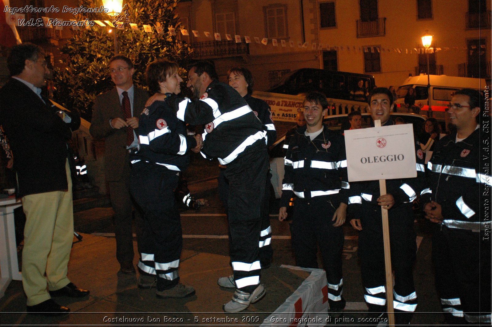 Castelnuovo Don Bosco - 5 settembre 2009 - Gara regionale di primo soccorso -  Croce Rossa Italiana - Ispettorato Regionale Volontari del Soccorso Piemonte