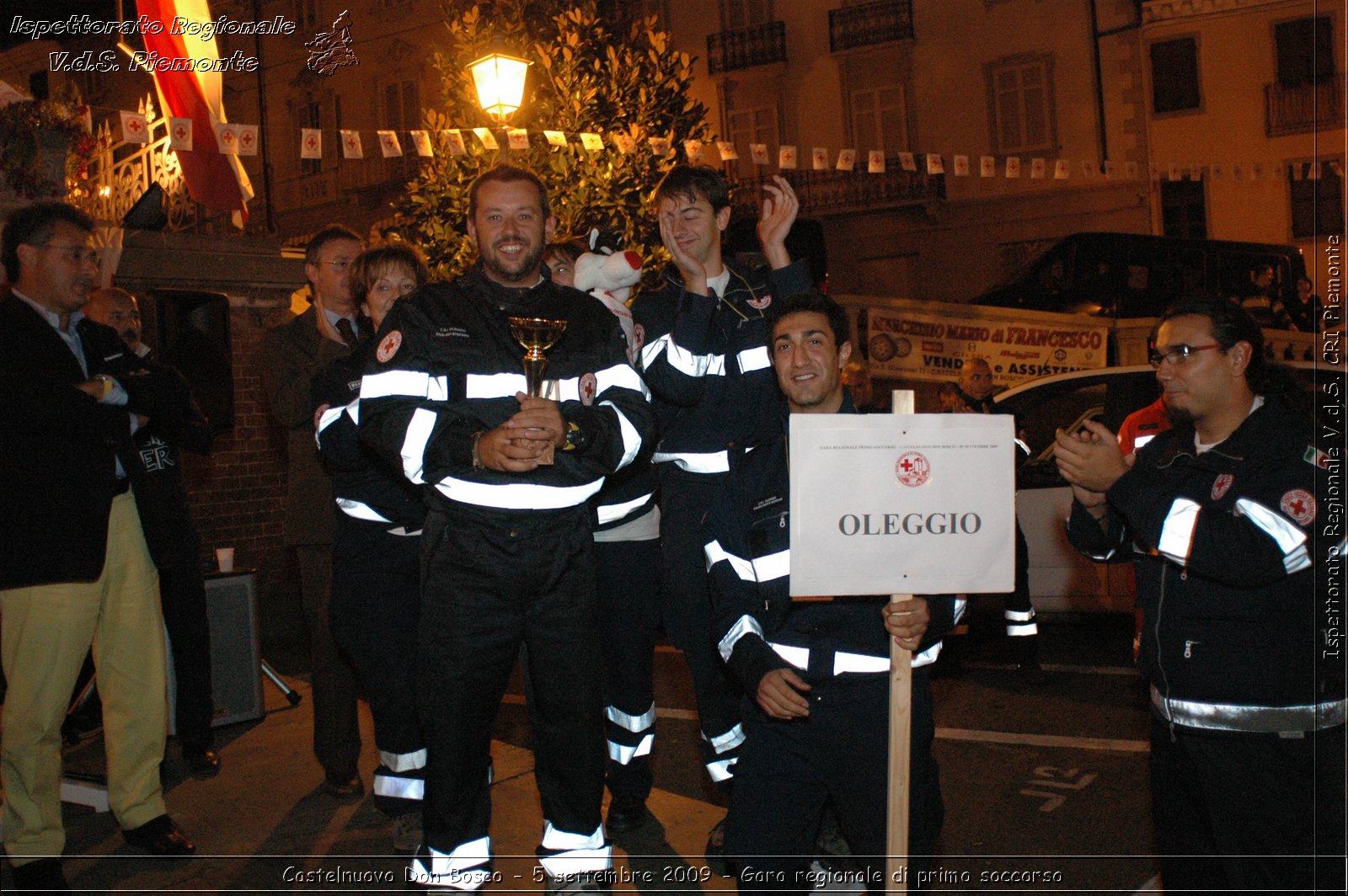 Castelnuovo Don Bosco - 5 settembre 2009 - Gara regionale di primo soccorso -  Croce Rossa Italiana - Ispettorato Regionale Volontari del Soccorso Piemonte