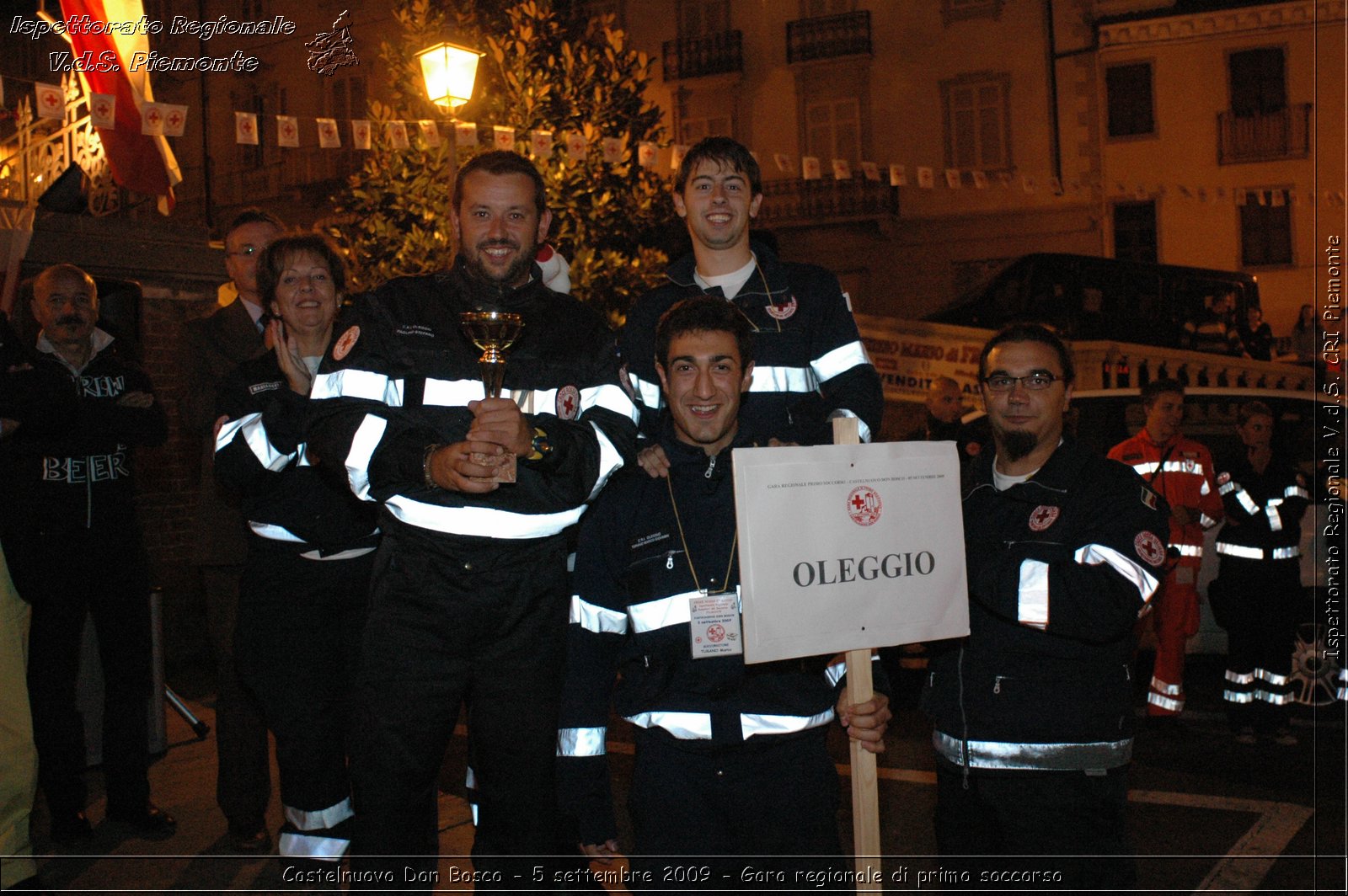 Castelnuovo Don Bosco - 5 settembre 2009 - Gara regionale di primo soccorso -  Croce Rossa Italiana - Ispettorato Regionale Volontari del Soccorso Piemonte