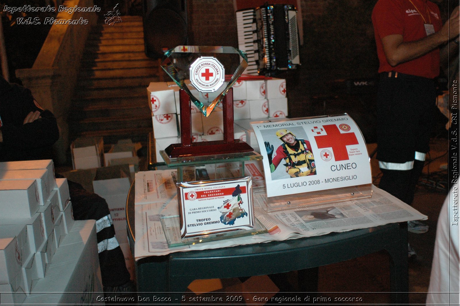 Castelnuovo Don Bosco - 5 settembre 2009 - Gara regionale di primo soccorso -  Croce Rossa Italiana - Ispettorato Regionale Volontari del Soccorso Piemonte