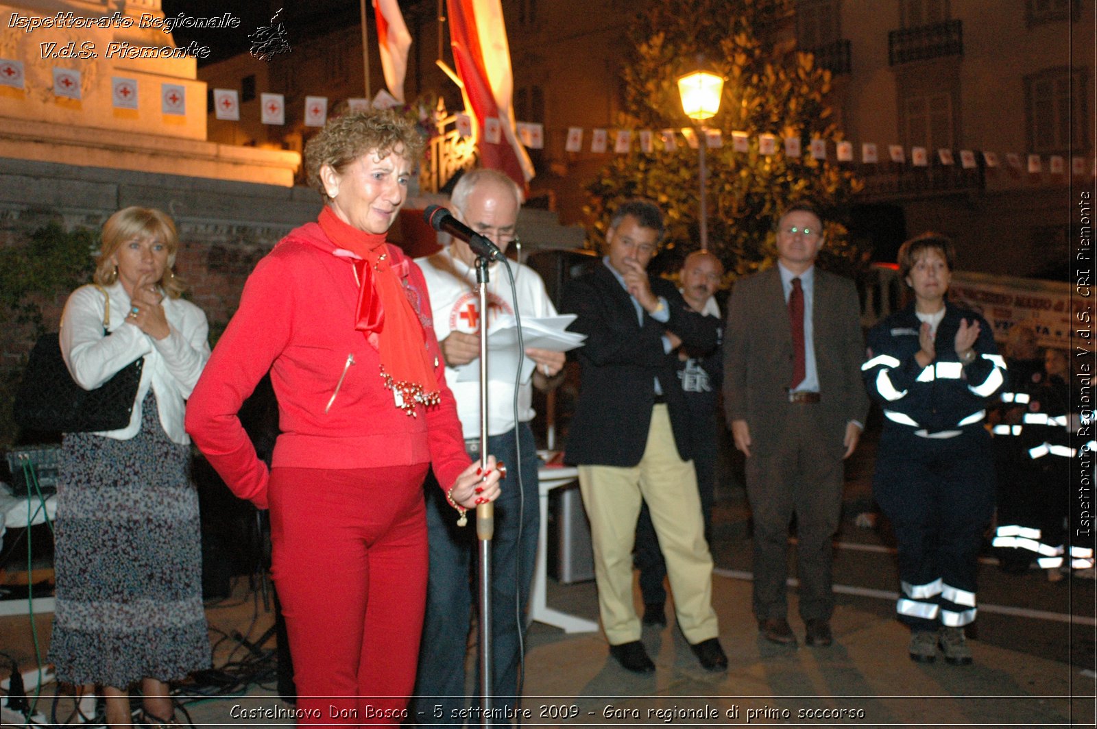 Castelnuovo Don Bosco - 5 settembre 2009 - Gara regionale di primo soccorso -  Croce Rossa Italiana - Ispettorato Regionale Volontari del Soccorso Piemonte