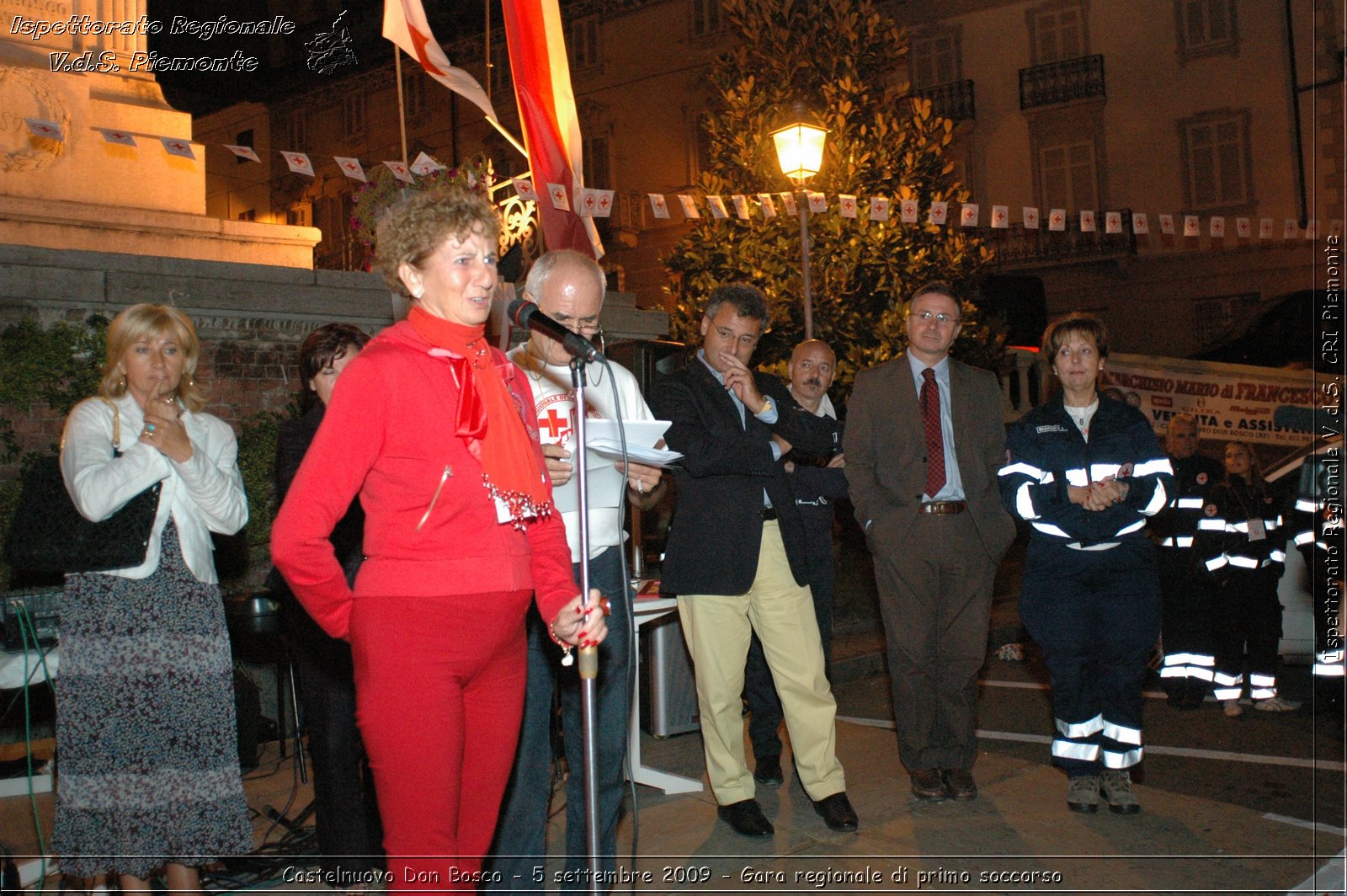 Castelnuovo Don Bosco - 5 settembre 2009 - Gara regionale di primo soccorso -  Croce Rossa Italiana - Ispettorato Regionale Volontari del Soccorso Piemonte