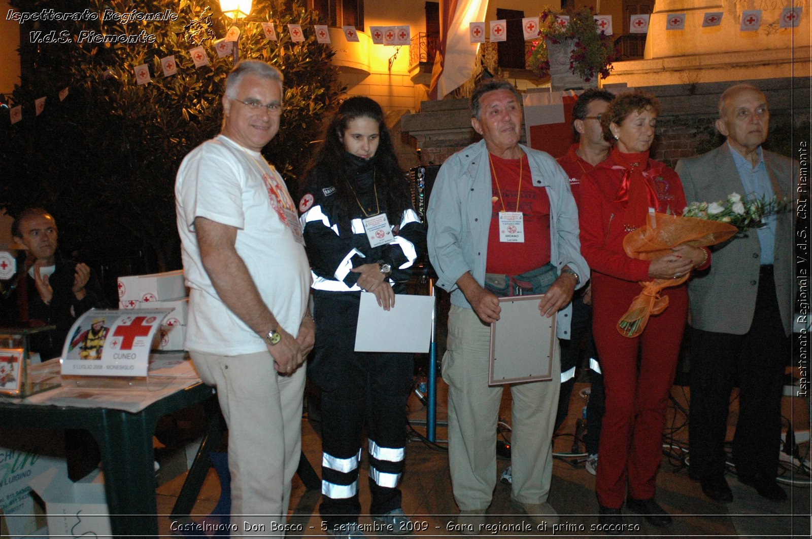 Castelnuovo Don Bosco - 5 settembre 2009 - Gara regionale di primo soccorso -  Croce Rossa Italiana - Ispettorato Regionale Volontari del Soccorso Piemonte