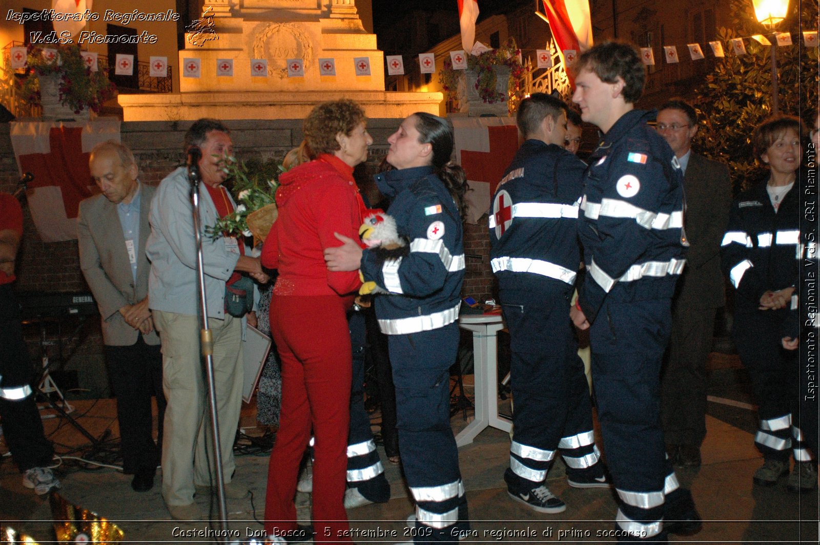 Castelnuovo Don Bosco - 5 settembre 2009 - Gara regionale di primo soccorso -  Croce Rossa Italiana - Ispettorato Regionale Volontari del Soccorso Piemonte