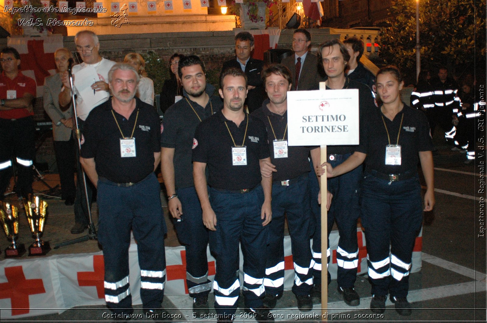 Castelnuovo Don Bosco - 5 settembre 2009 - Gara regionale di primo soccorso -  Croce Rossa Italiana - Ispettorato Regionale Volontari del Soccorso Piemonte