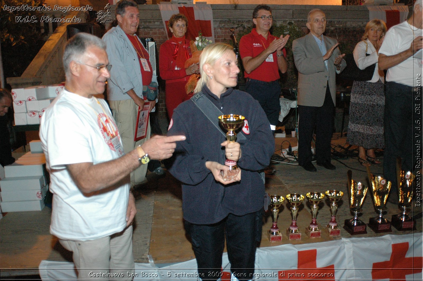 Castelnuovo Don Bosco - 5 settembre 2009 - Gara regionale di primo soccorso -  Croce Rossa Italiana - Ispettorato Regionale Volontari del Soccorso Piemonte