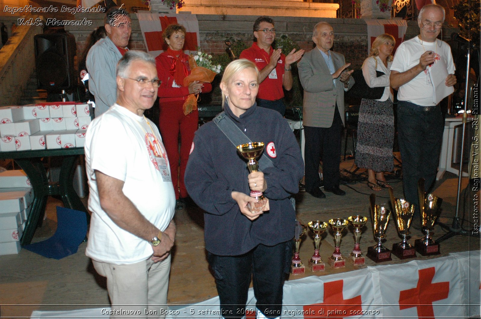 Castelnuovo Don Bosco - 5 settembre 2009 - Gara regionale di primo soccorso -  Croce Rossa Italiana - Ispettorato Regionale Volontari del Soccorso Piemonte